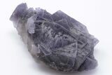 Purple, Cubic Fluorite Crystal Cluster - Pakistan #197015-1
